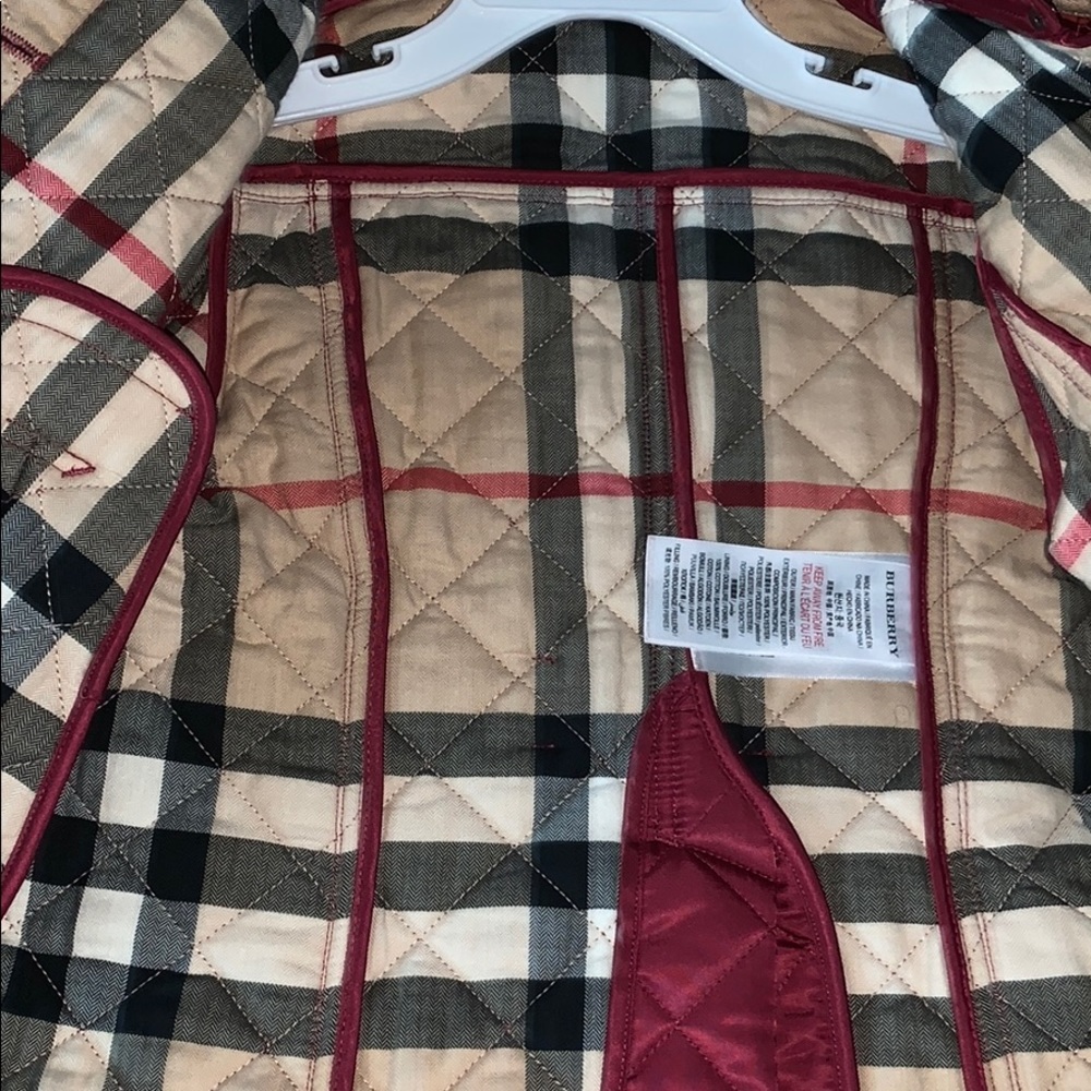 Toddler girls Burberry Jacket